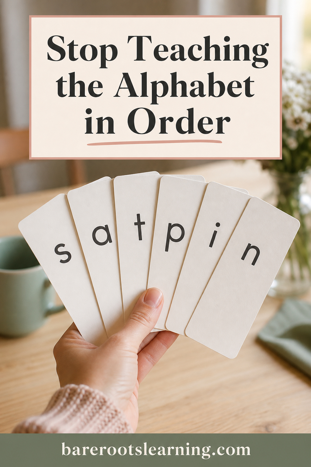 stopTeachingAlphabetInOrder